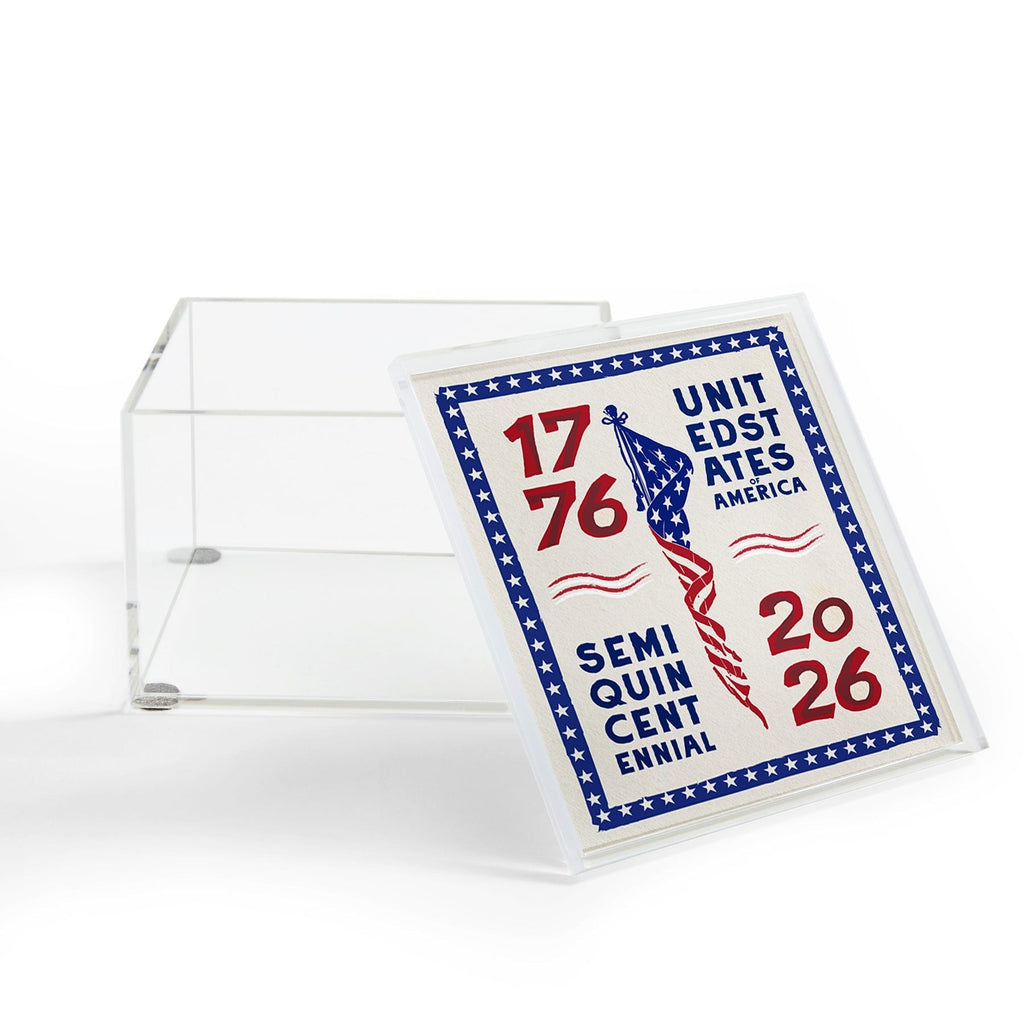 DENY Designs Retro 76 26 Acrylic Box