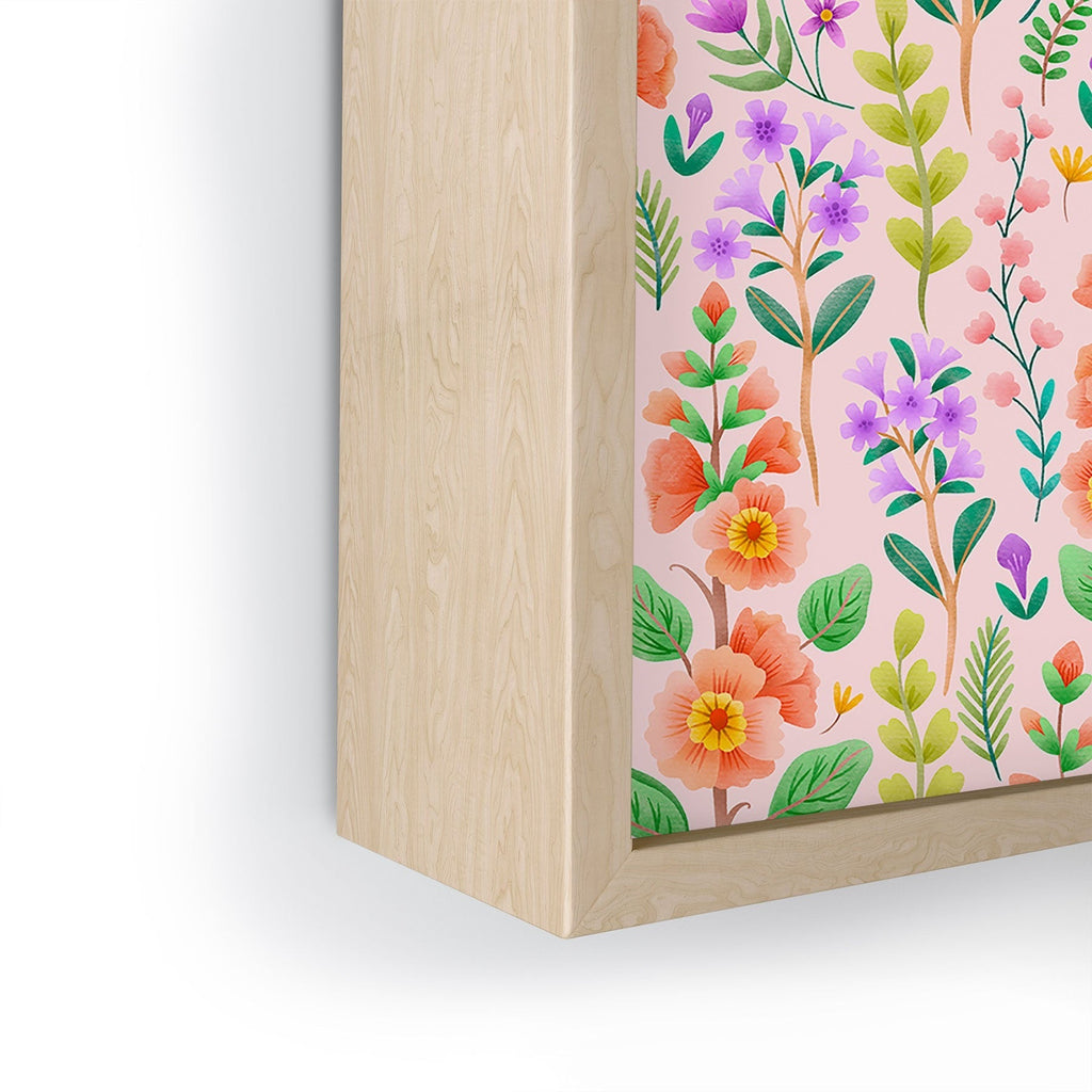 Pimlada Phuapradit Ditsy Spring Floral Framed Mini Art Print