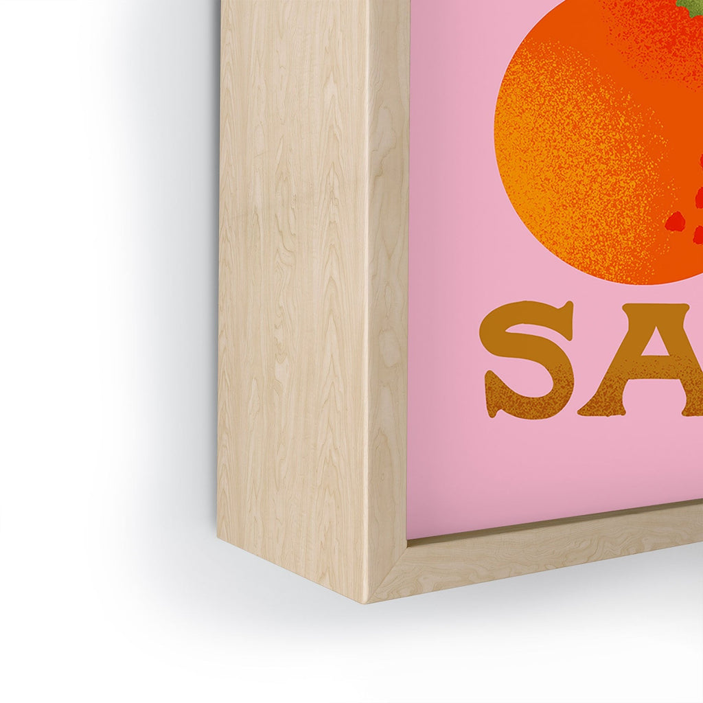 Jessica Molina Orange Spritz Framed Mini Art Print