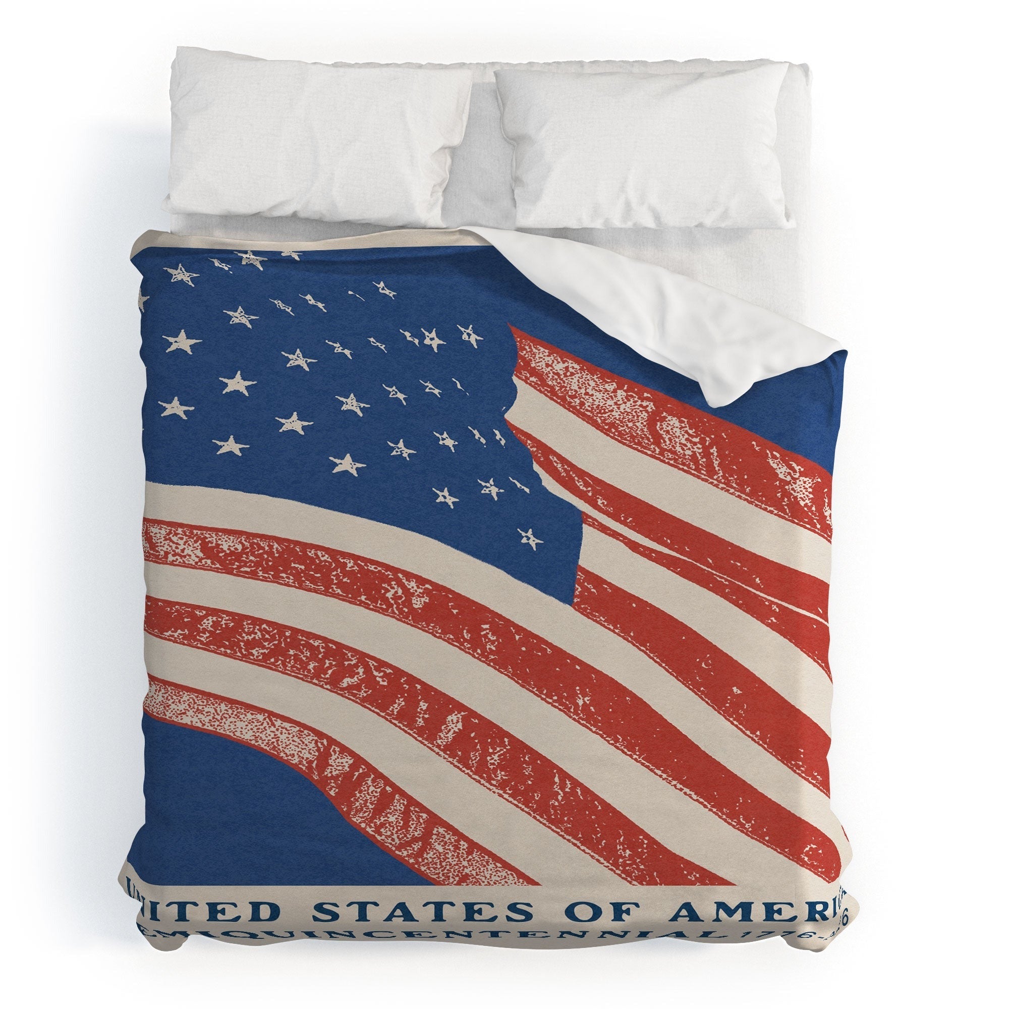 DENY Designs Stars n Stripes Semiquincentennial Duvet Cover
