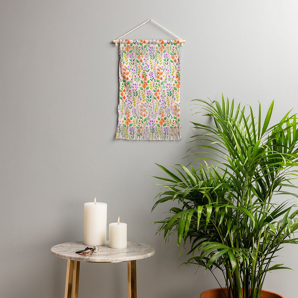 Pimlada Phuapradit Ditsy Spring Floral Wall Hanging Portrait
