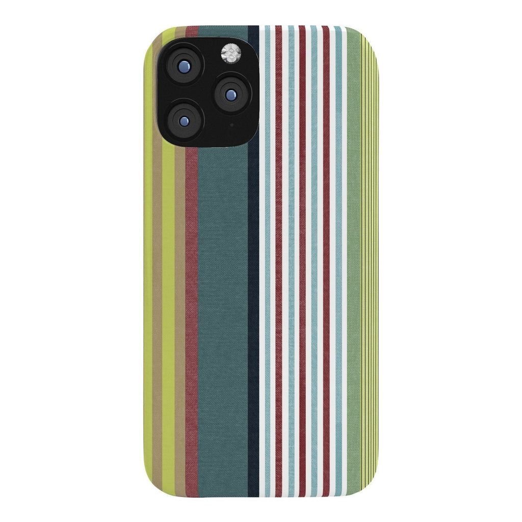 Marta Barragan Camarasa Colorful Stripe Delight Phone Case