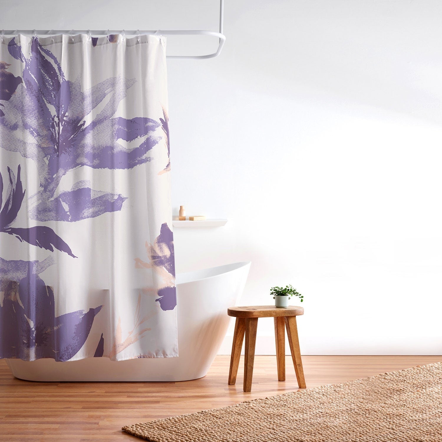 Gabriela Fuente Emma Classic Floral Shower Curtain