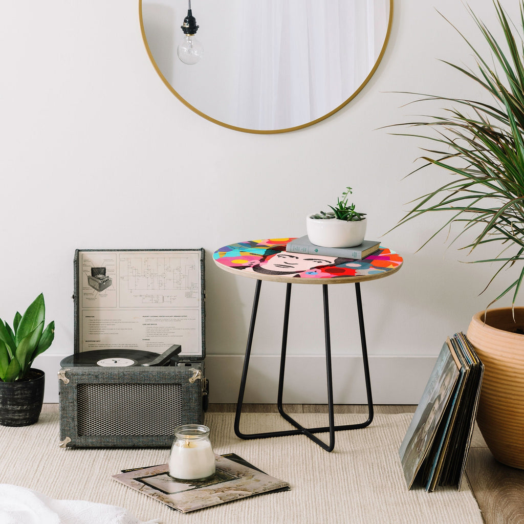 Garima Dhawan frida 1d Round Side Table