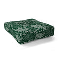 Pimlada Phuapradit Christmas Poinsettia Floor Pillow Square