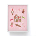 carriecantwell Sweet Christmas Holidays Framed Mini Art Print