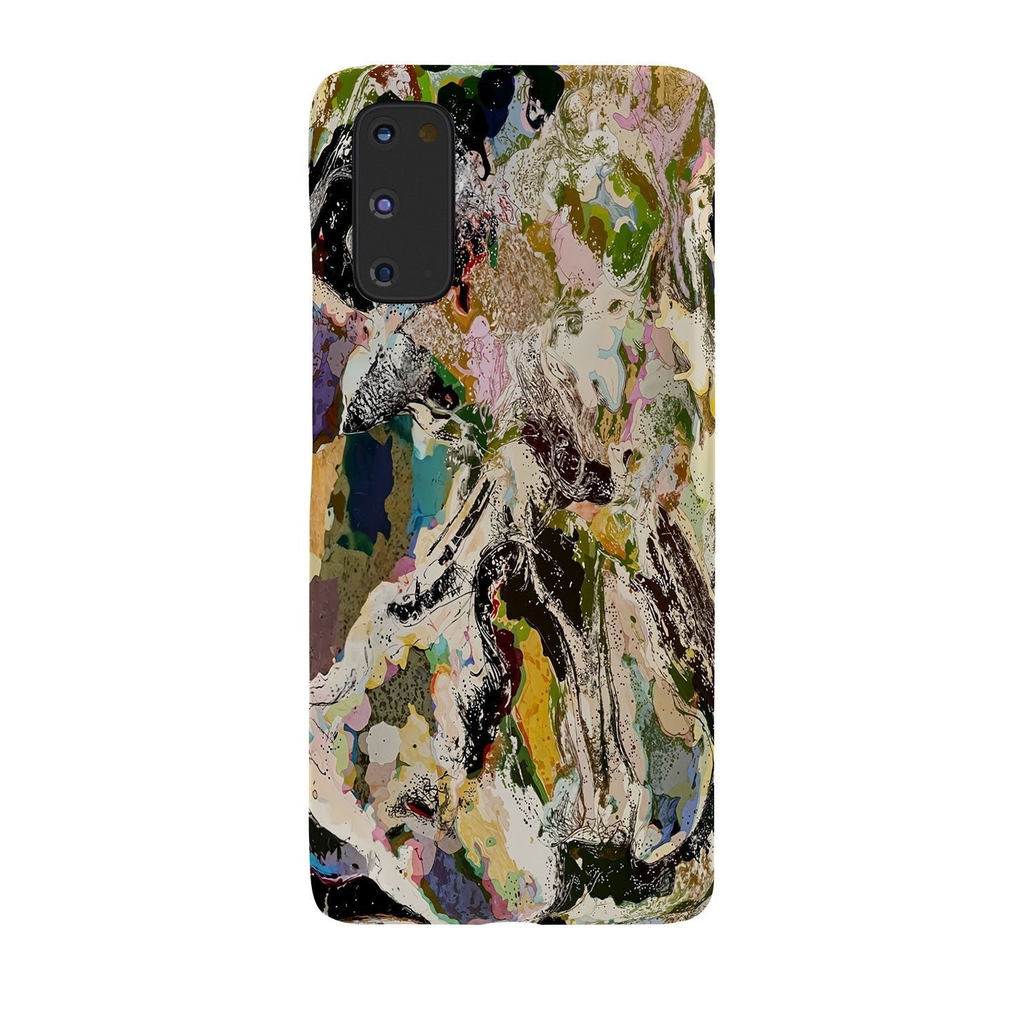 83 Oranges Echoes Beneath the Surface Phone Case