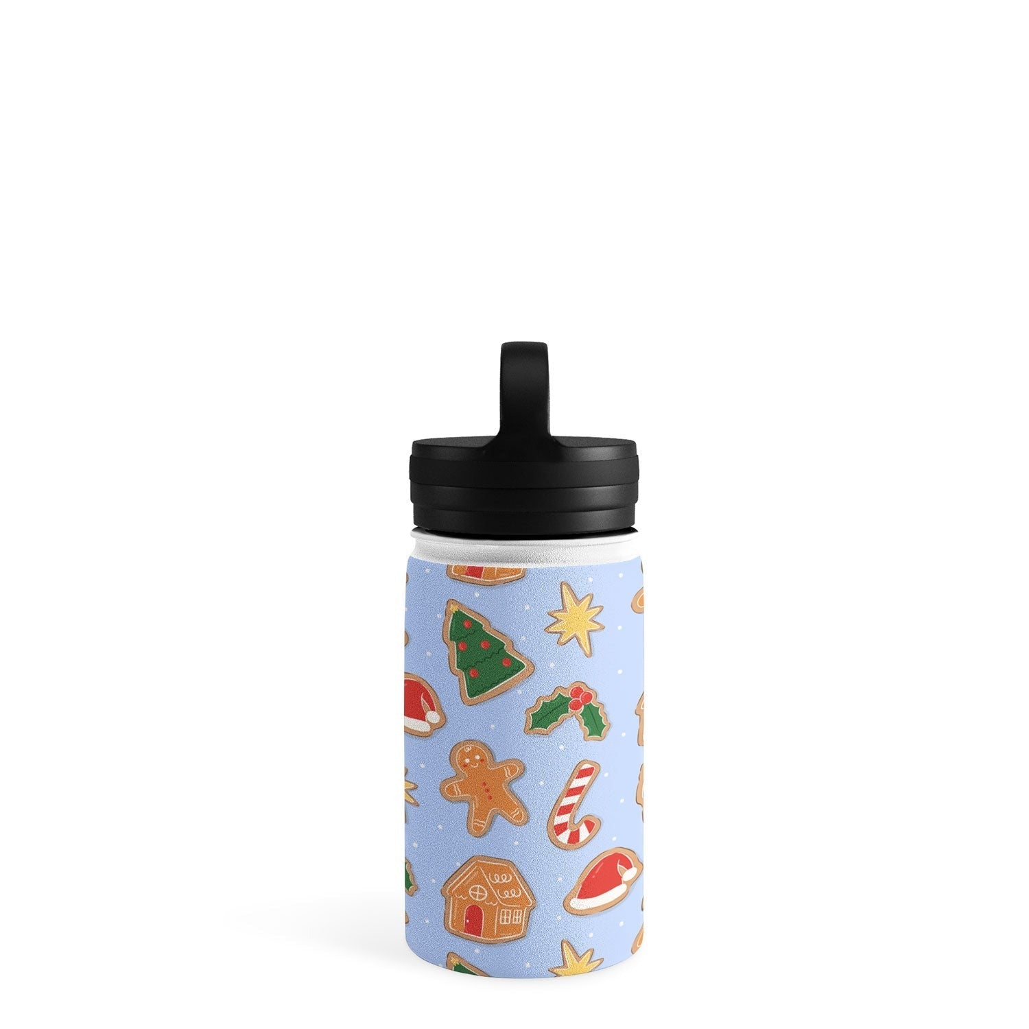 Love_Ryming Christmas Cookies Water Bottle