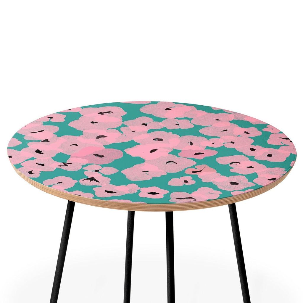 Garima Dhawan hydrangea 14 Round Side Table
