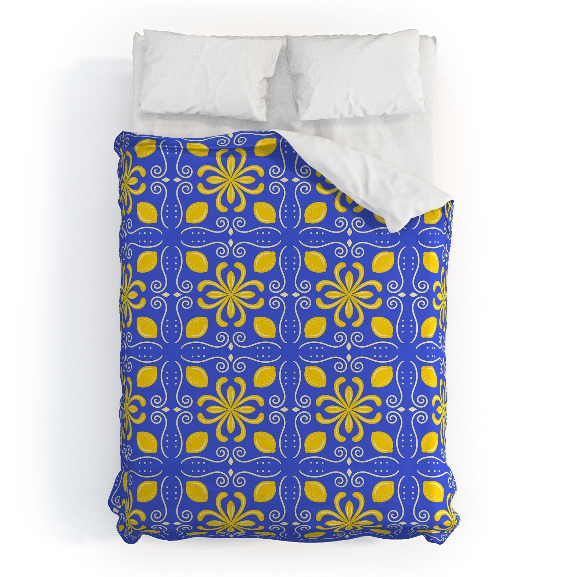Design by Spark Dolce Vita Lemon Tile Duvet Cover