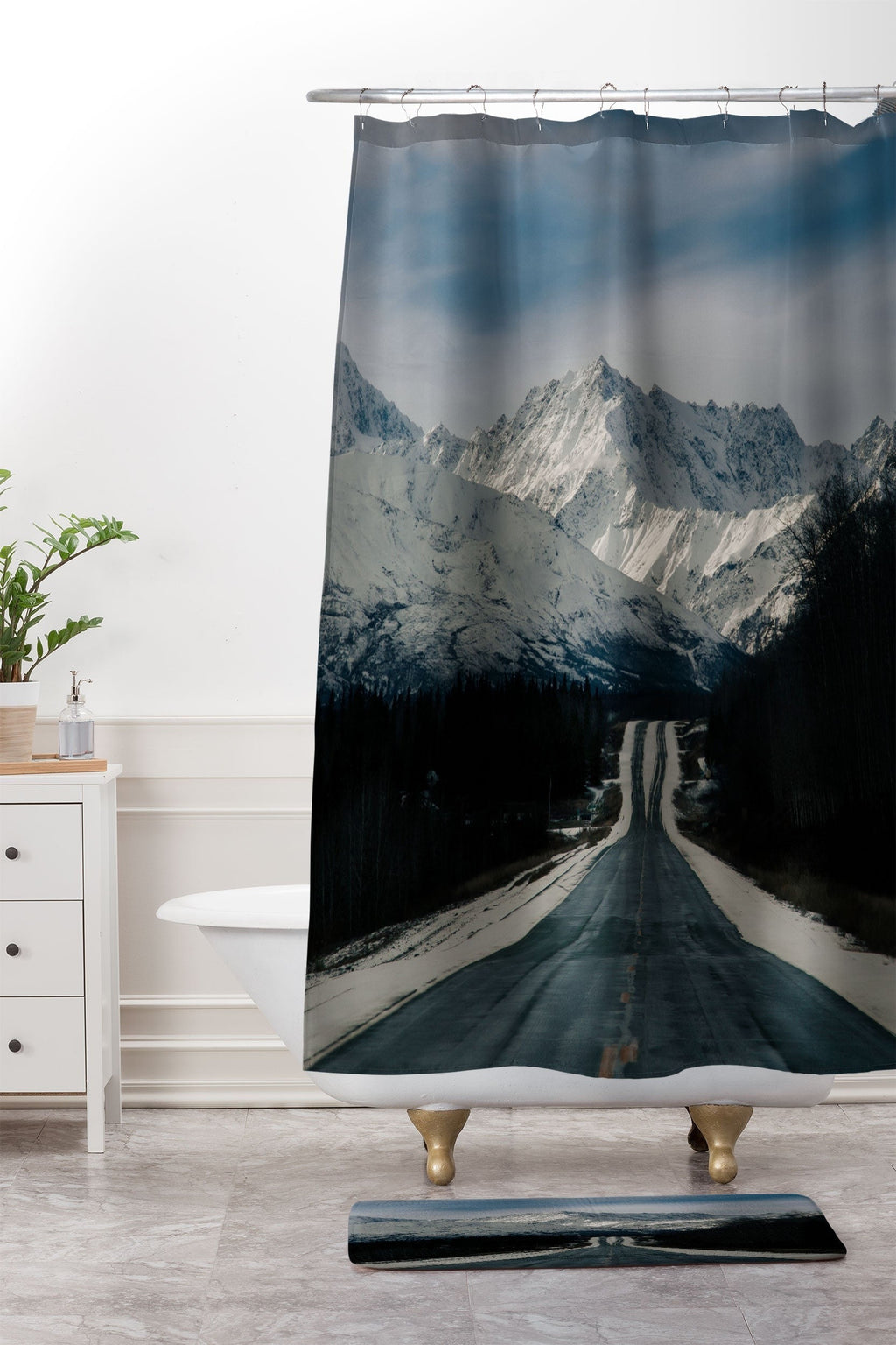 Hannah Kemp Alaska Drive Memory Foam Bath Mat