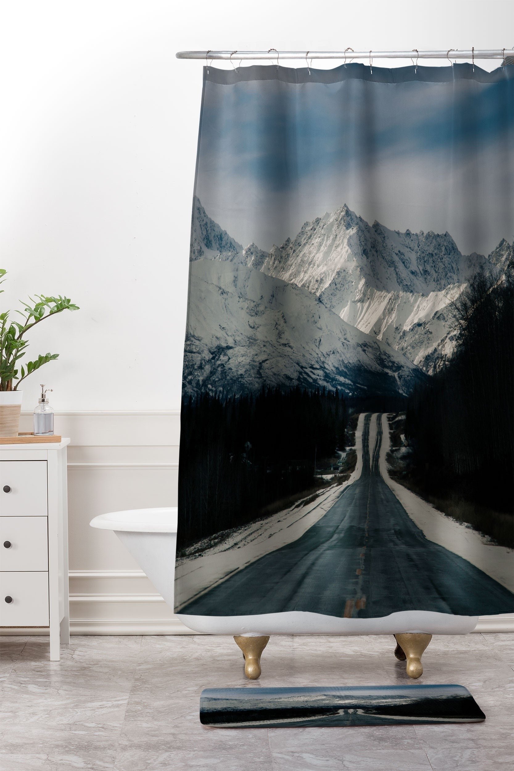 Hannah Kemp Alaska Drive Memory Foam Bath Mat