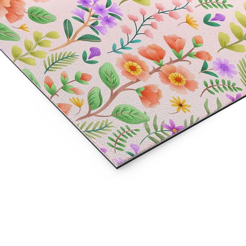 Pimlada Phuapradit Ditsy Spring Floral Welcome Mat