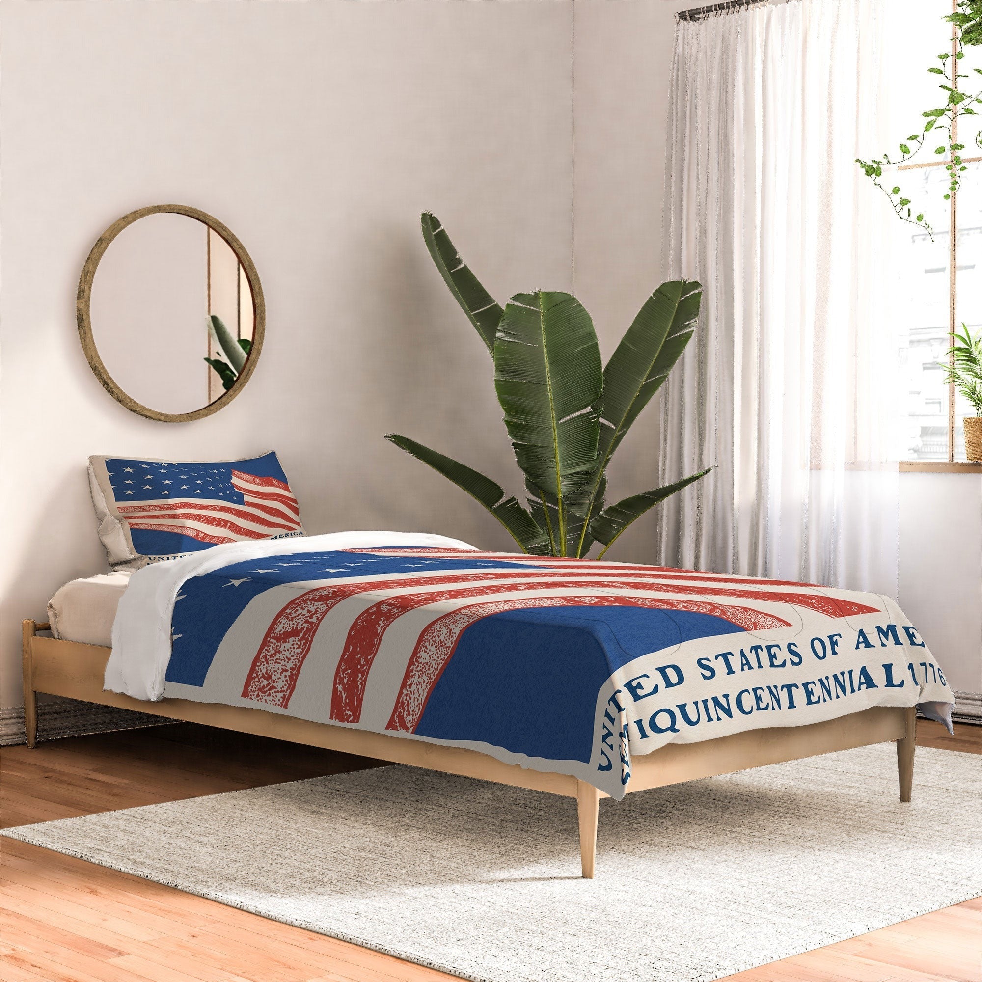 DENY Designs Stars n Stripes Semiquincentennial Comforter