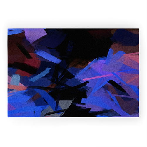 83 Oranges Midnight Sparks Welcome Mat