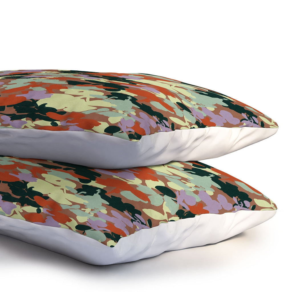 Marta Barragan Camarasa Retro Bloom Medley Pillow Shams