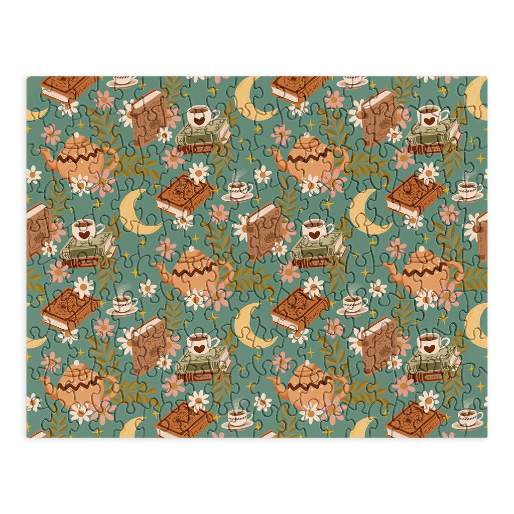Avenie Moonlit Reading Nook I Puzzle