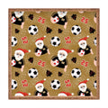 Design by Spark Sporty Soccer Santa Holiday Square Tray