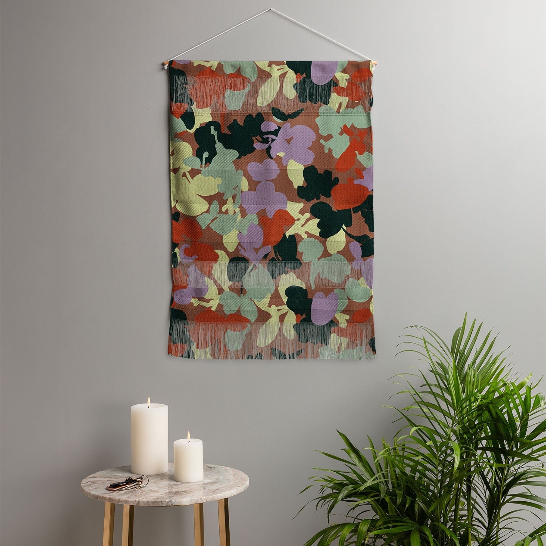 Marta Barragan Camarasa Retro Bloom Medley Wall Hanging Portrait