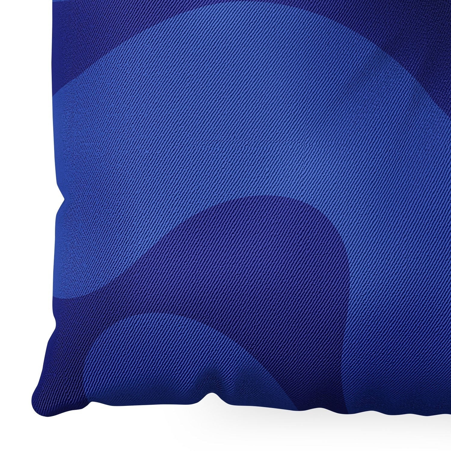 Camilla Foss Blue Pebble Floor Pillow Square