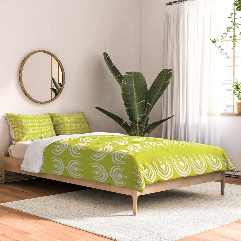 Design by Spark Matcha Latte Art Comforter
