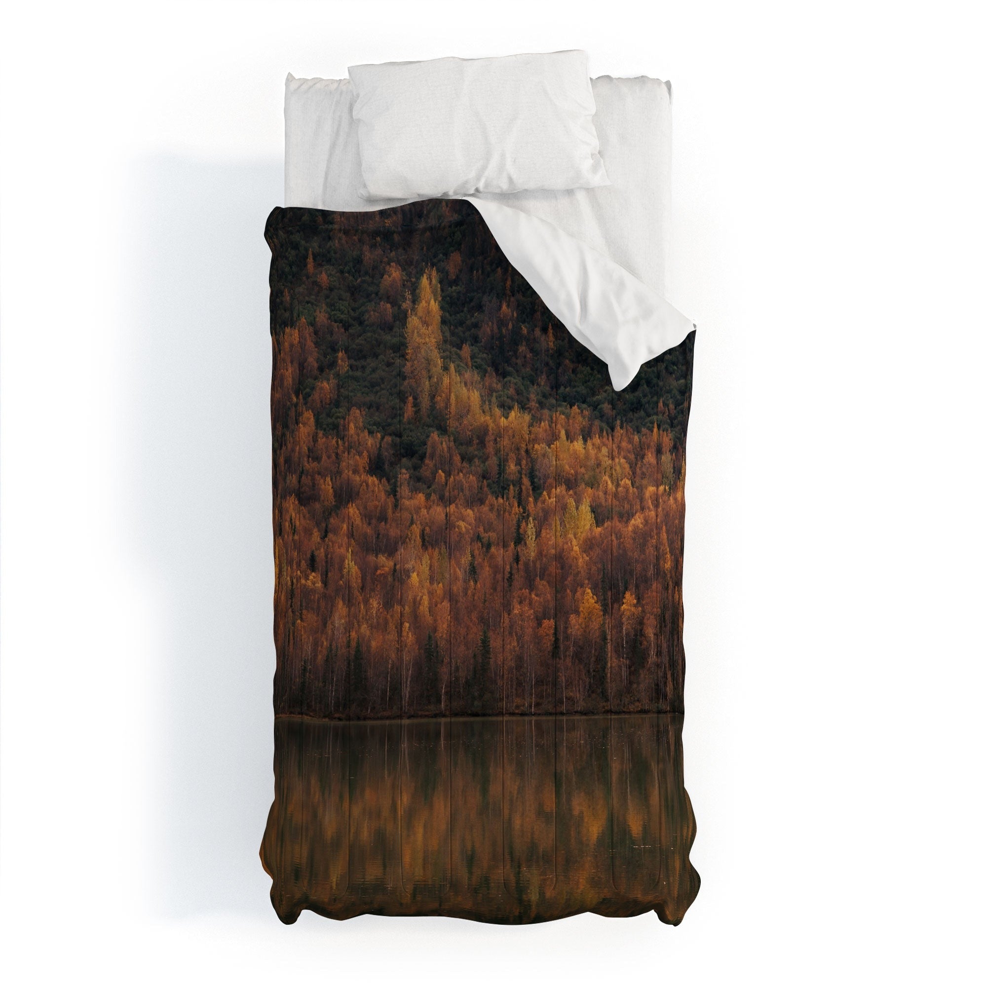 Hannah Kemp Fall Lake Comforter