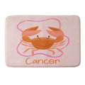 Little Om Zodiac Signs Cancer Memory Foam Bath Mat