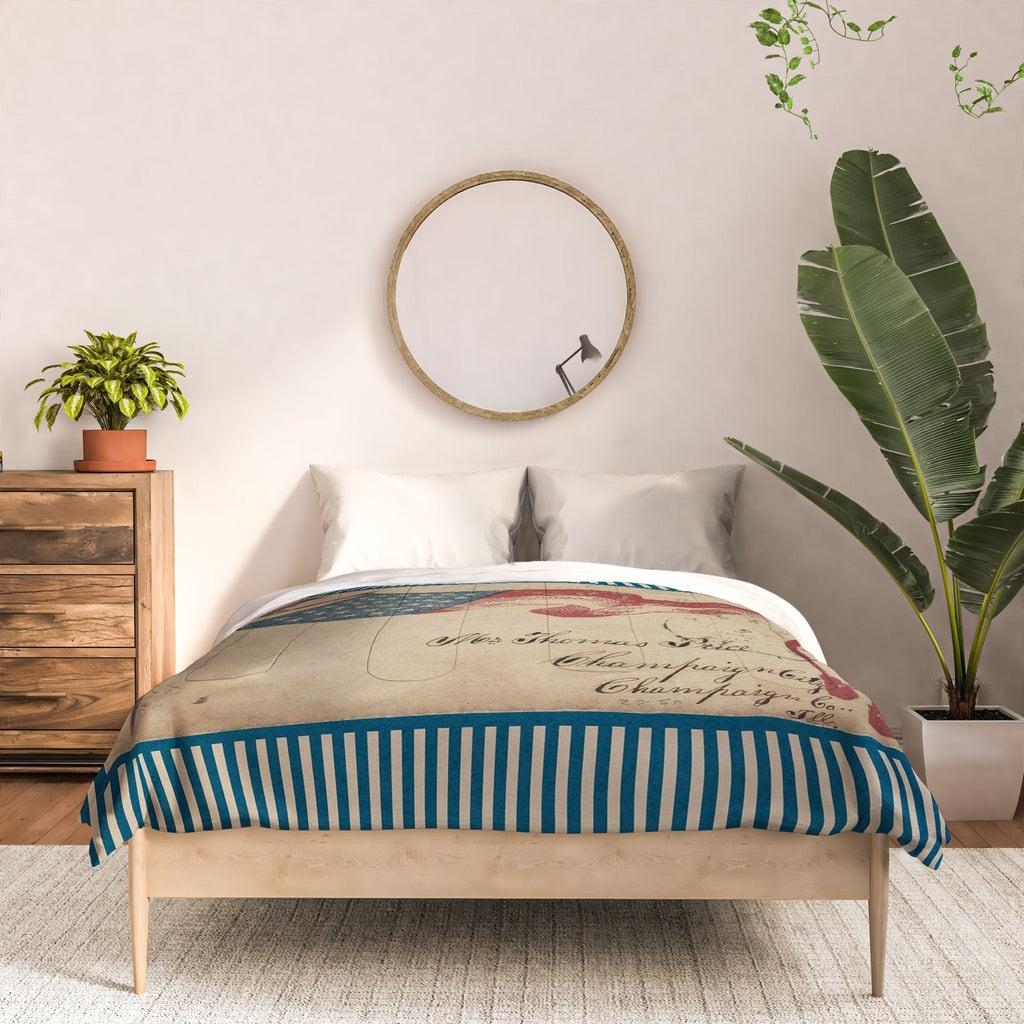 DENY Designs Civil War Envelopes Comforter