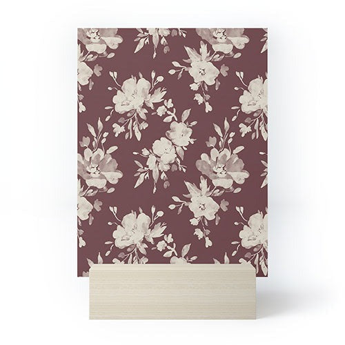 Marta Barragan Camarasa Antique Petal Romance Mini Art Print