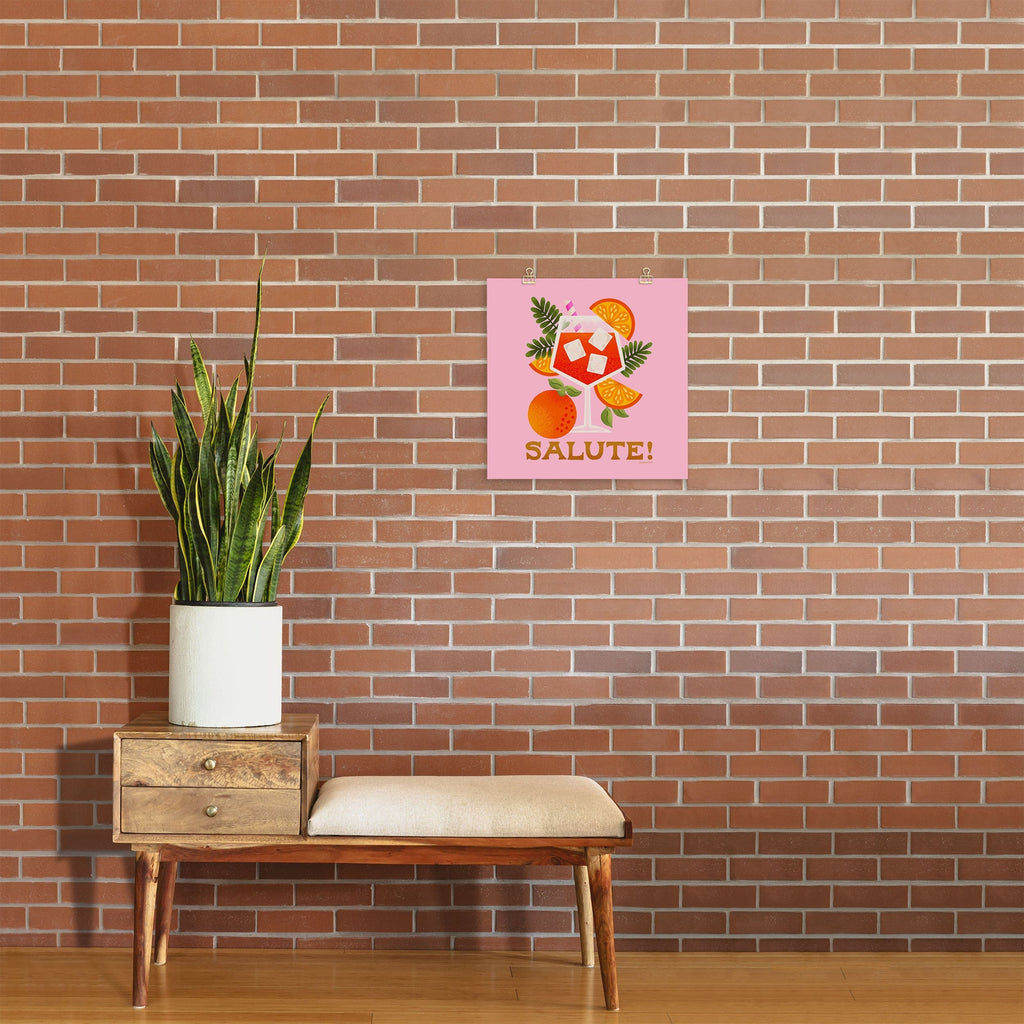 Jessica Molina Orange Spritz Art Print
