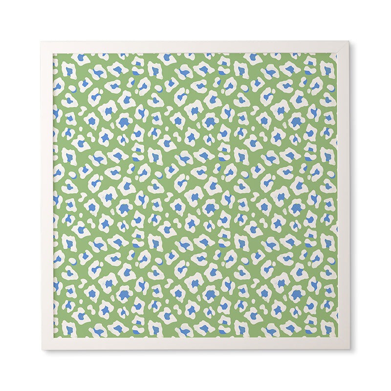 Avenie BR Cheetah Print Framed Wall Art