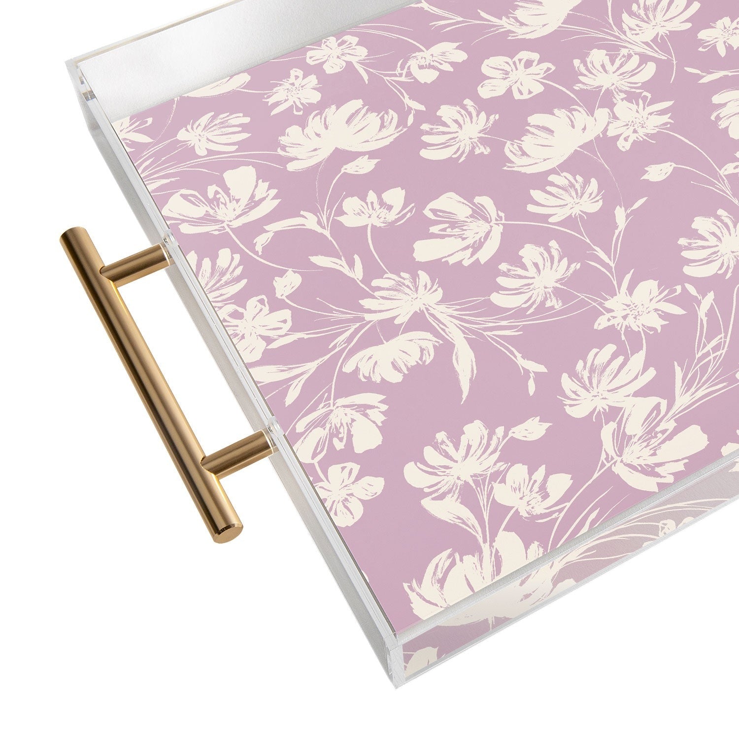 Gabriela Fuente Martine Lilac Acrylic Tray