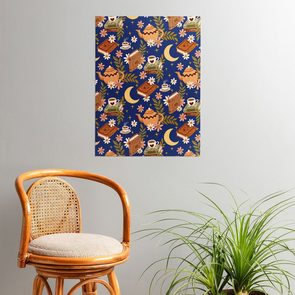 Avenie Moonlit Reading Nook II Poster