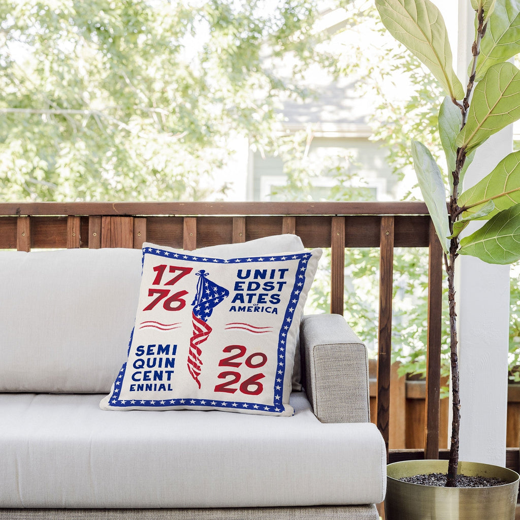 DENY Designs Retro 76 26 Outdoor Throw Pillow