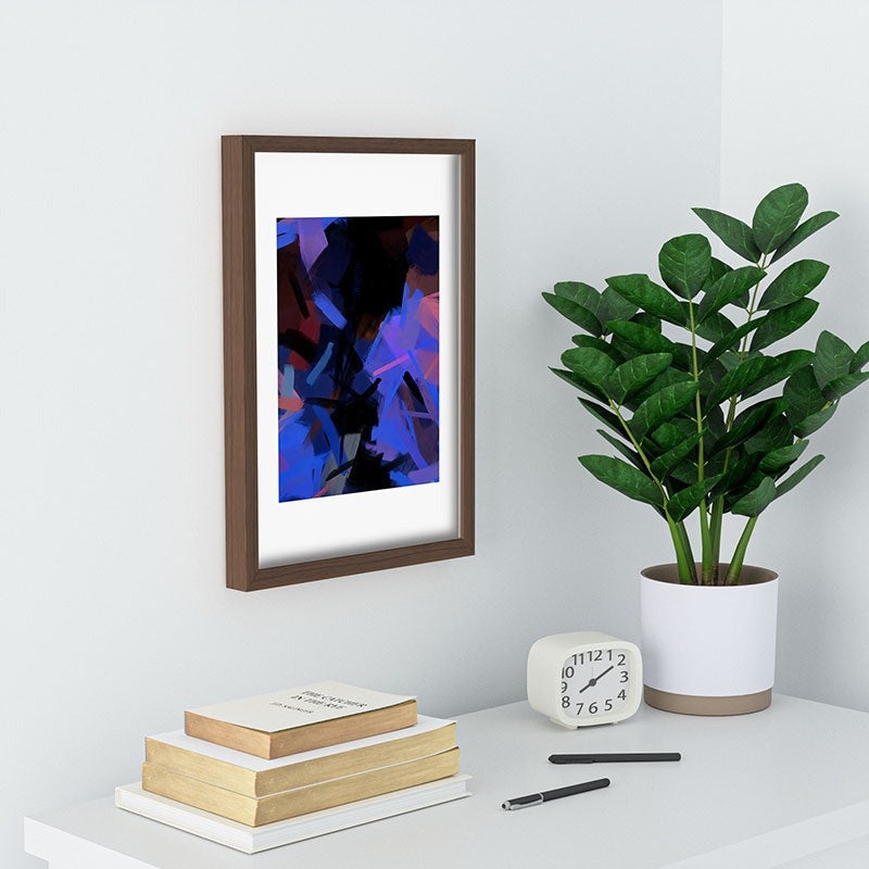83 Oranges Midnight Sparks Recessed Framing Rectangle