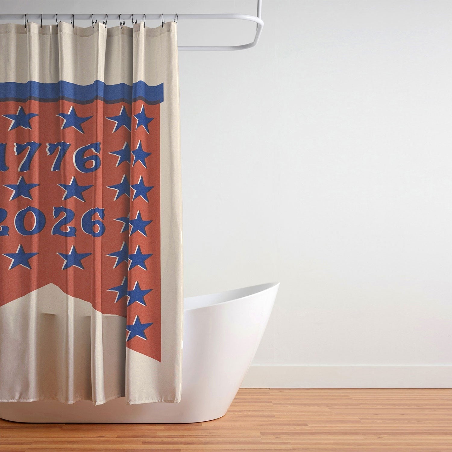 DENY Designs Star Banner Shower Curtain