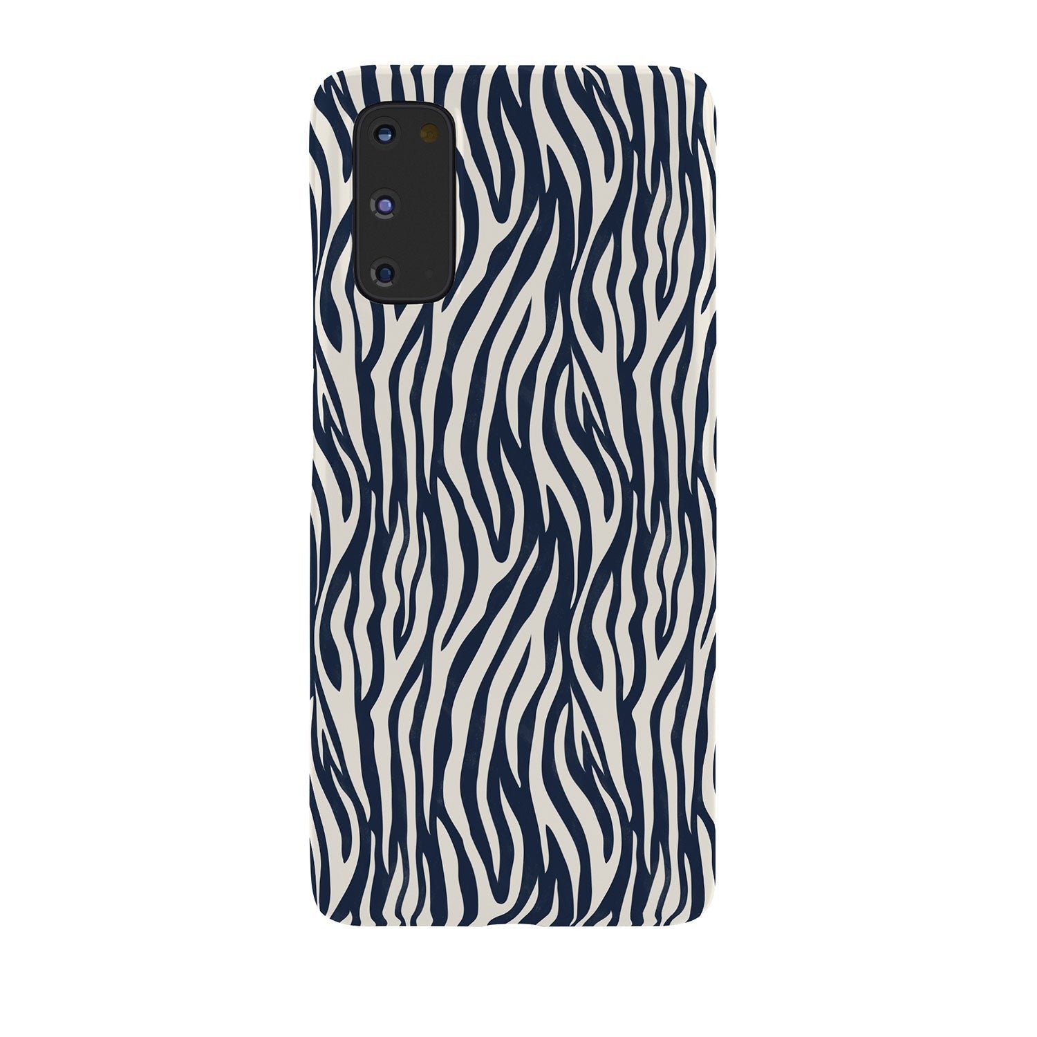 Avenie BR Navy Tiger Stripes Phone Case