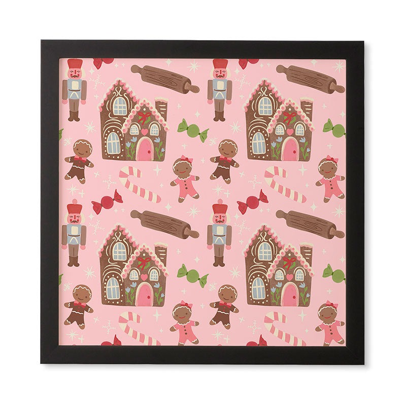 carriecantwell Sweet Christmas Holidays Framed Wall Art
