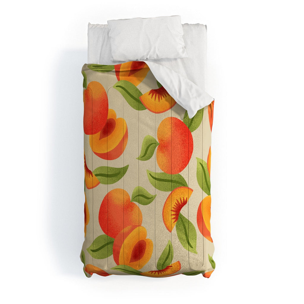 Jessica Molina Peach Pattern Comforter