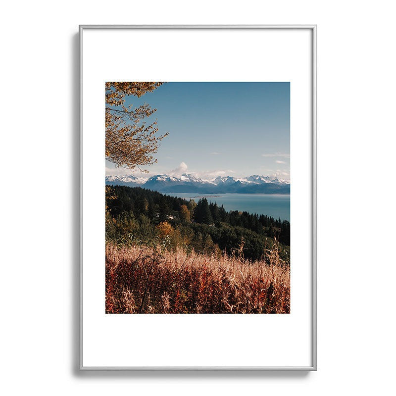 Hannah Kemp Homer Metal Framed Art Print