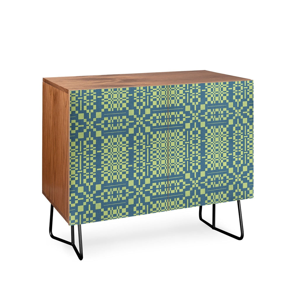 Marta Barragan Camarasa Nostalgic Grid Design Credenza