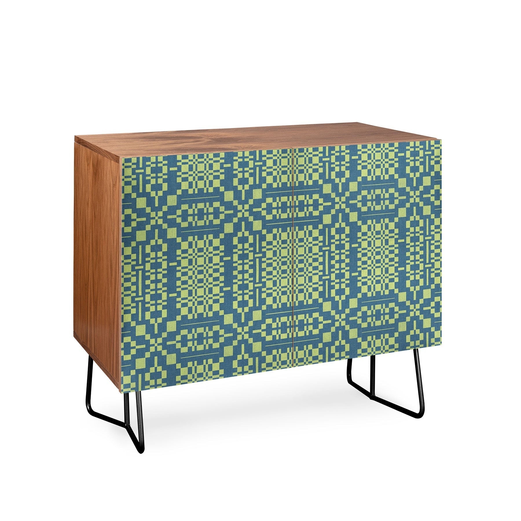 Marta Barragan Camarasa Nostalgic Grid Design Credenza