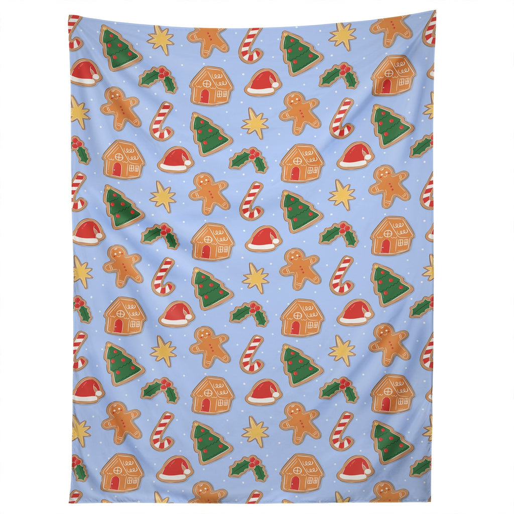 Love_Ryming Christmas Cookies Tapestry
