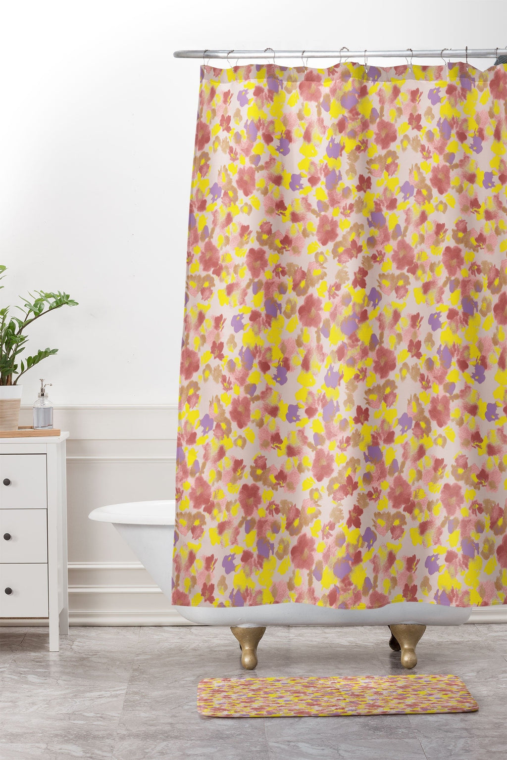 Gabriela Fuente Day Dreaming II Memory Foam Bath Mat