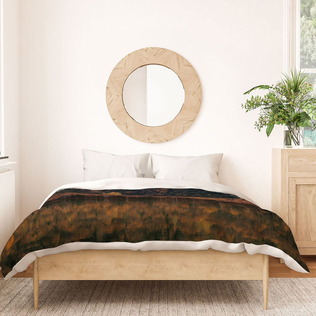 Hannah Kemp Fall Lake Duvet Cover