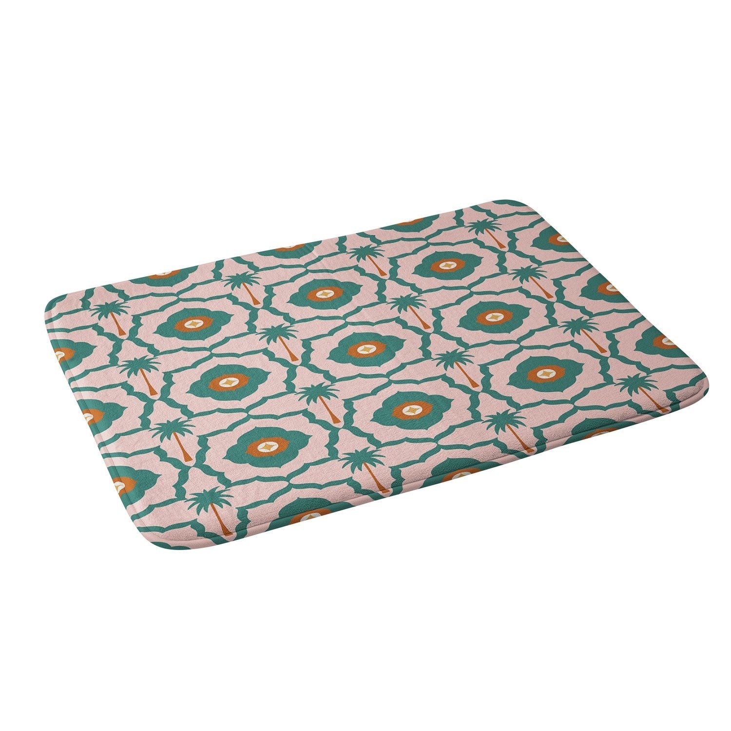Design by Spark Mid Mod Palm Springs Memory Foam Bath Mat