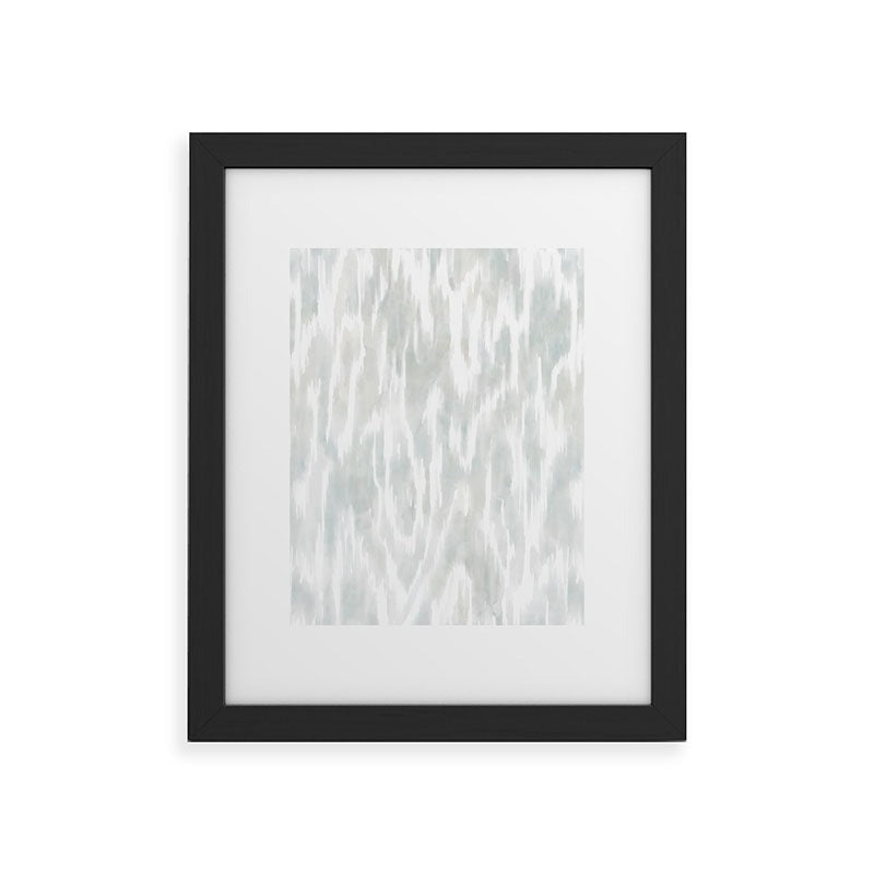 Jacqueline Maldonado Watercolor Wood Grain Framed Art Print