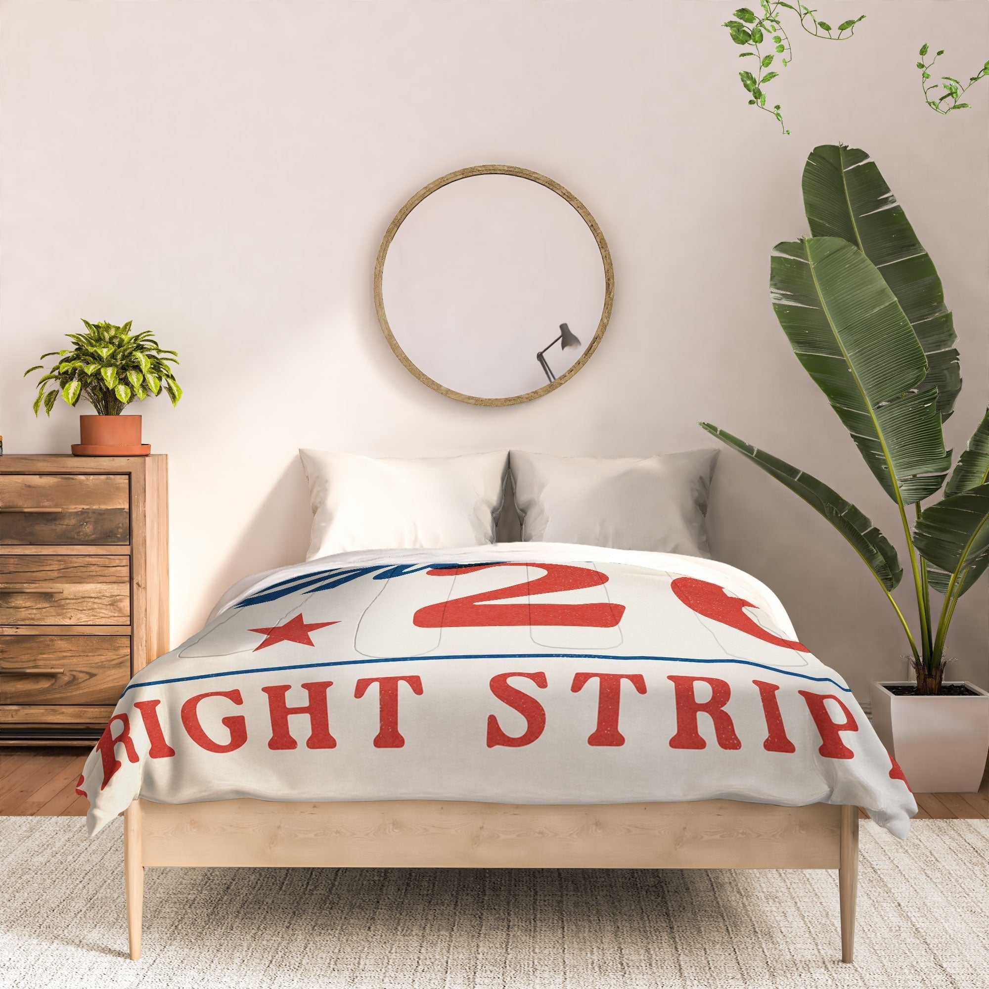 DENY Designs Bright Stars Bright Stripes Comforter