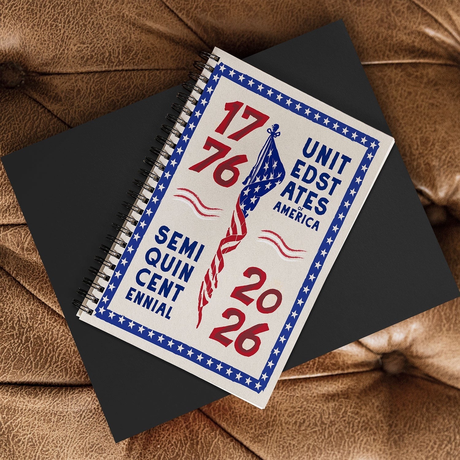 DENY Designs Retro 76 26 Spiral Notebook