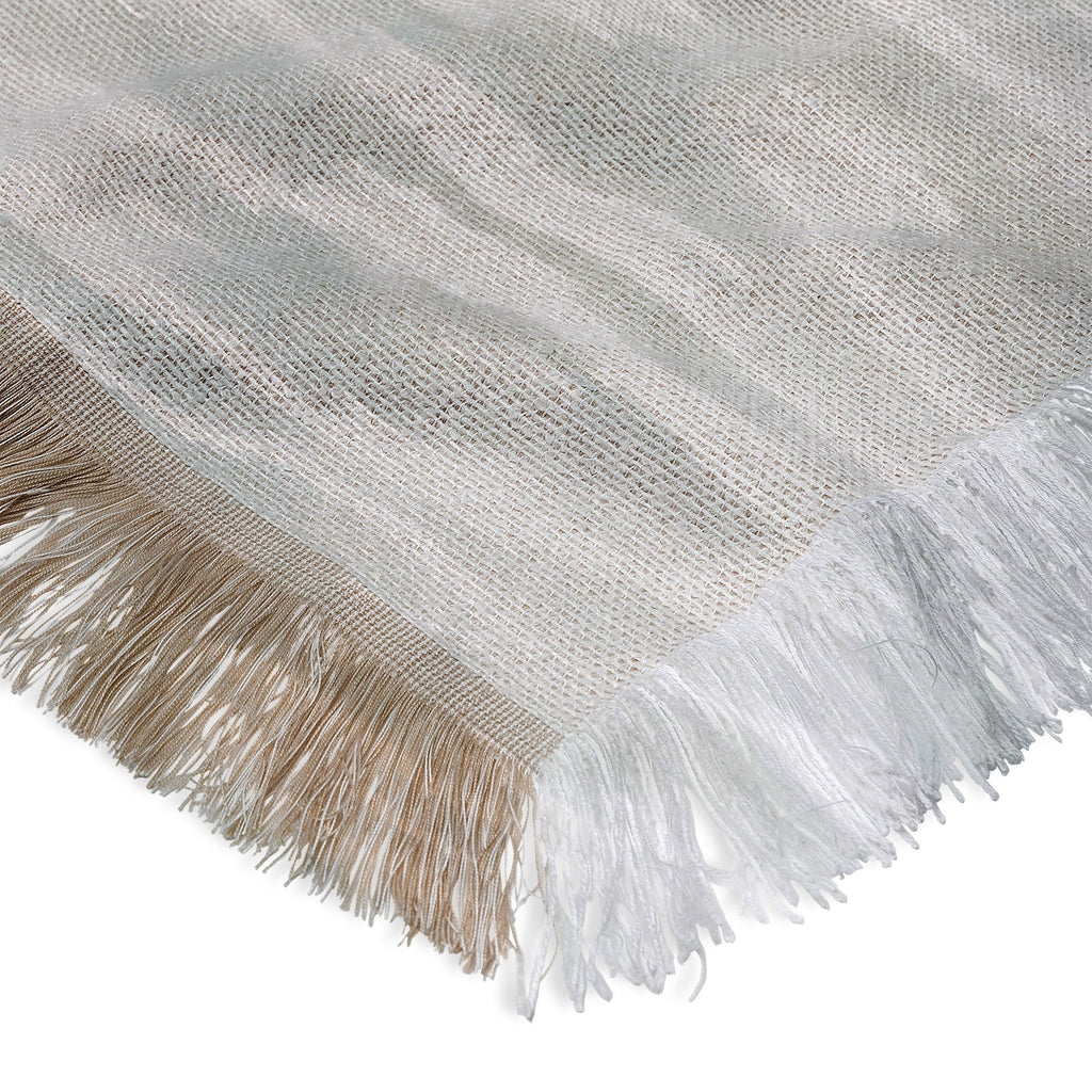 Jacqueline Maldonado Watercolor Wood Grain Throw Blanket